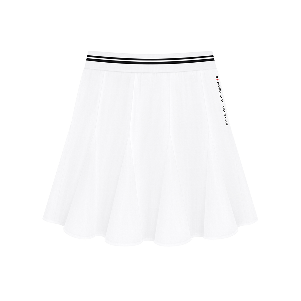 Woven Pleated Skirt For Women